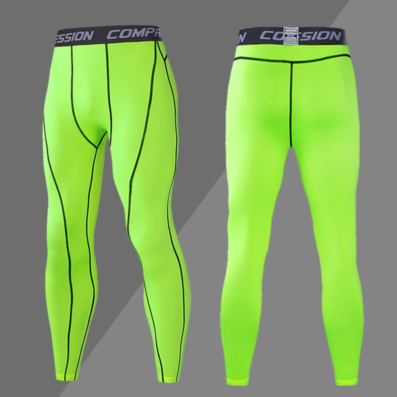 Herren-Kompressions-Jogginghose, Sporthose für Fitnessstudio, Laufen, Jogging, Trainingshose