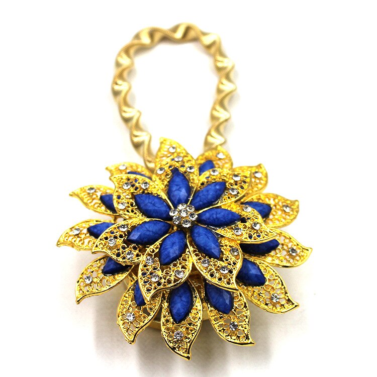 Bunte Vorhangschnalle, dehnbarer Frühling, magnetischer Vorhang-Clip, Vorhanghalter, kreativer Blumen-Riemen