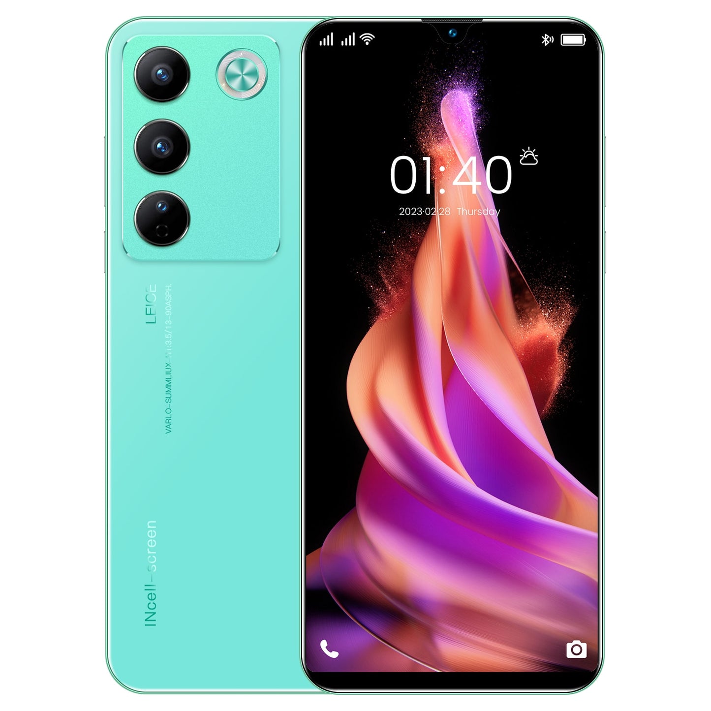 V27E neues Android Smartphone, Dual Sim 6800 mAh 7,3 HD-Bildschirm Handy Pro, globale Version 5G Original Mobiltelefone