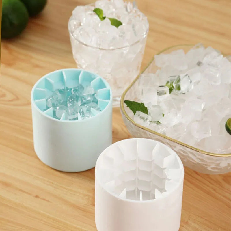 Kreative runde Silikon Ice Cube, Eis -Eimer für den Sommer