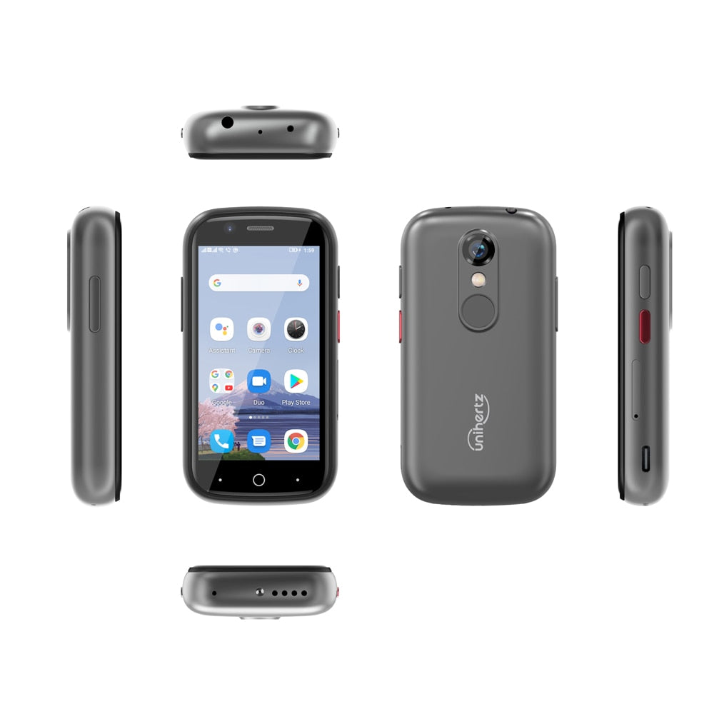 Unihertz Jelly 2E Super Mini Smartphone Android 12 Entsperrt 4GB 64GB Handy 2000mAh 16MP 4G