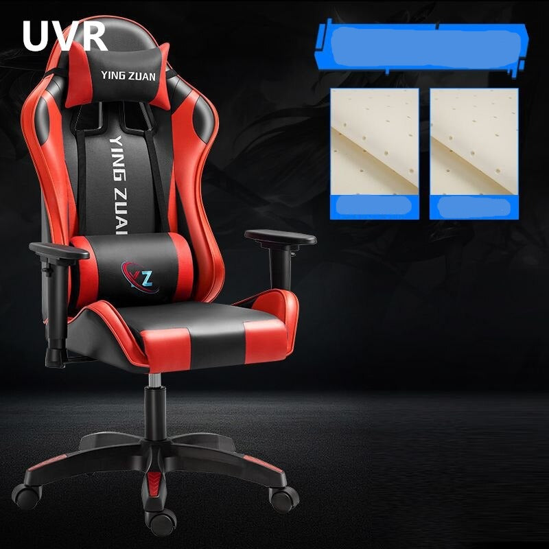 Hochwertiger Computerstuhl, Heimbürostuhl, sitzender bequemer Liegestuhl, ergonomischer Gaming-Stuhl mit Schwammkissen
