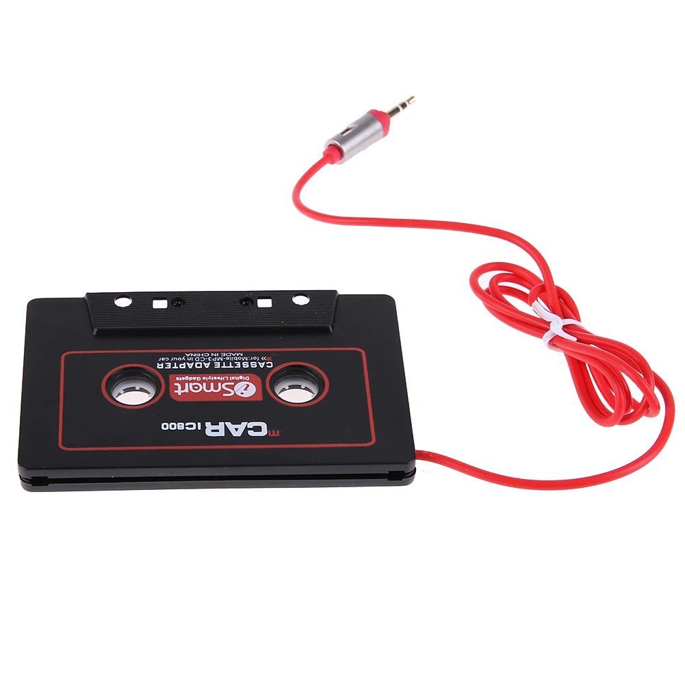 3.5mm Jack Plug Car Cassette Tape Adapter Car Cassette Audio Converter Audio Cable Tape Player for iPhone MP3 AUX Cable
