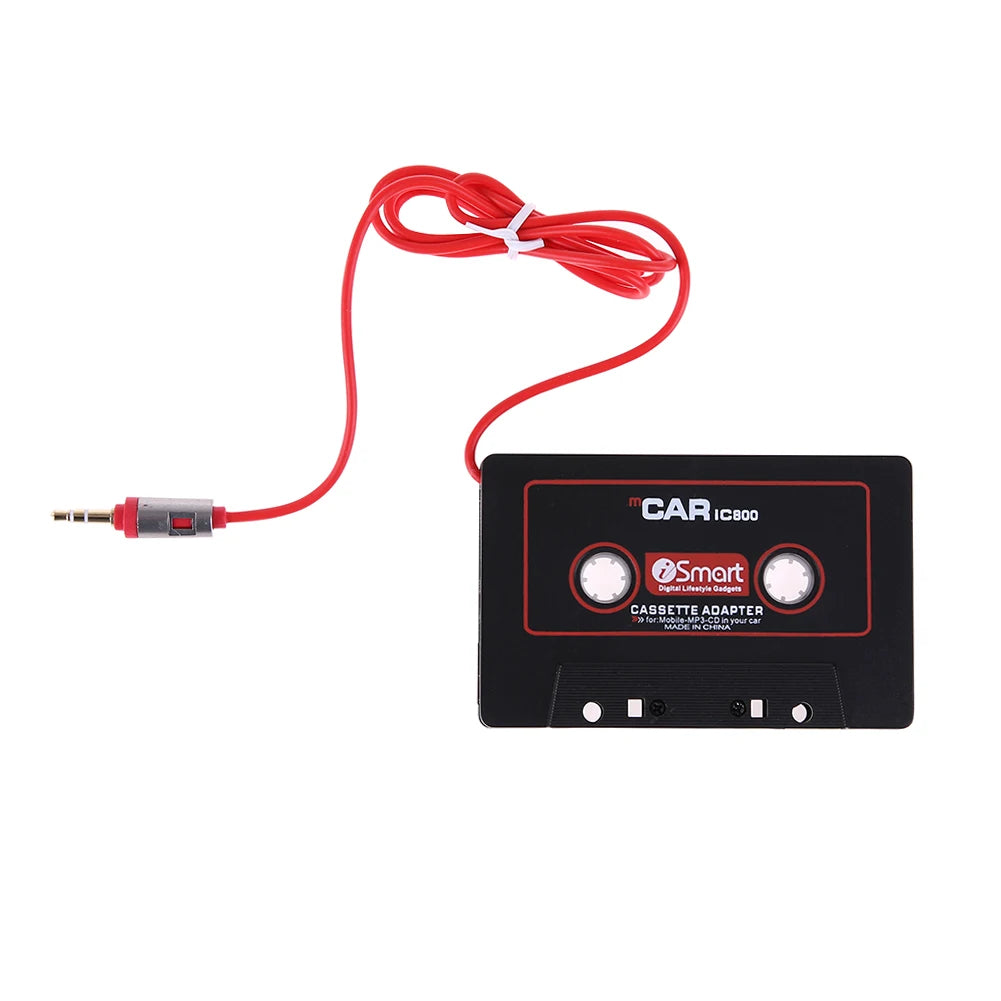 3.5mm Jack Plug Car Cassette Tape Adapter Car Cassette Audio Converter Audio Cable Tape Player for iPhone MP3 AUX Cable