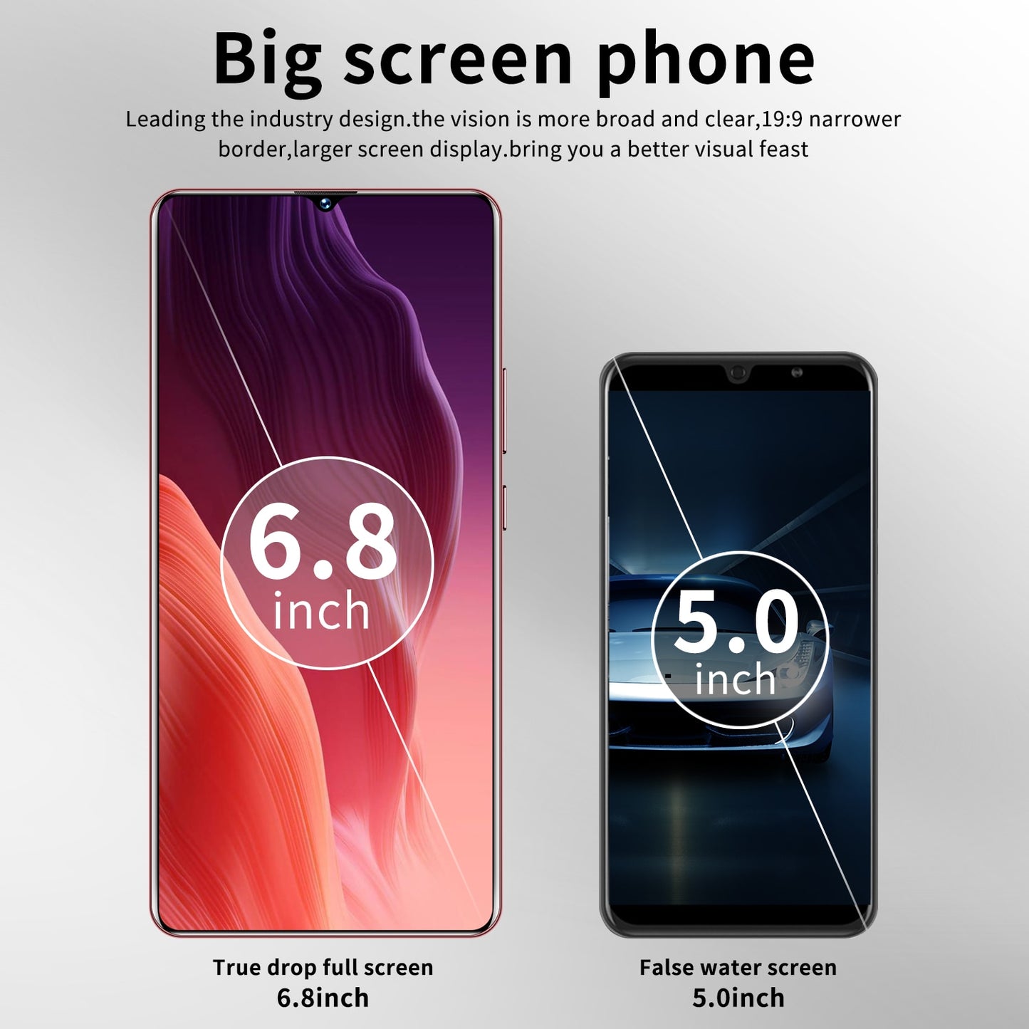 Mobiltelefone S23 Ultra 6,8 Zoll HD-Bildschirm Smartphone, Original 5G Dual Sim Android entsperrtes 72MP 6800mAh Handy