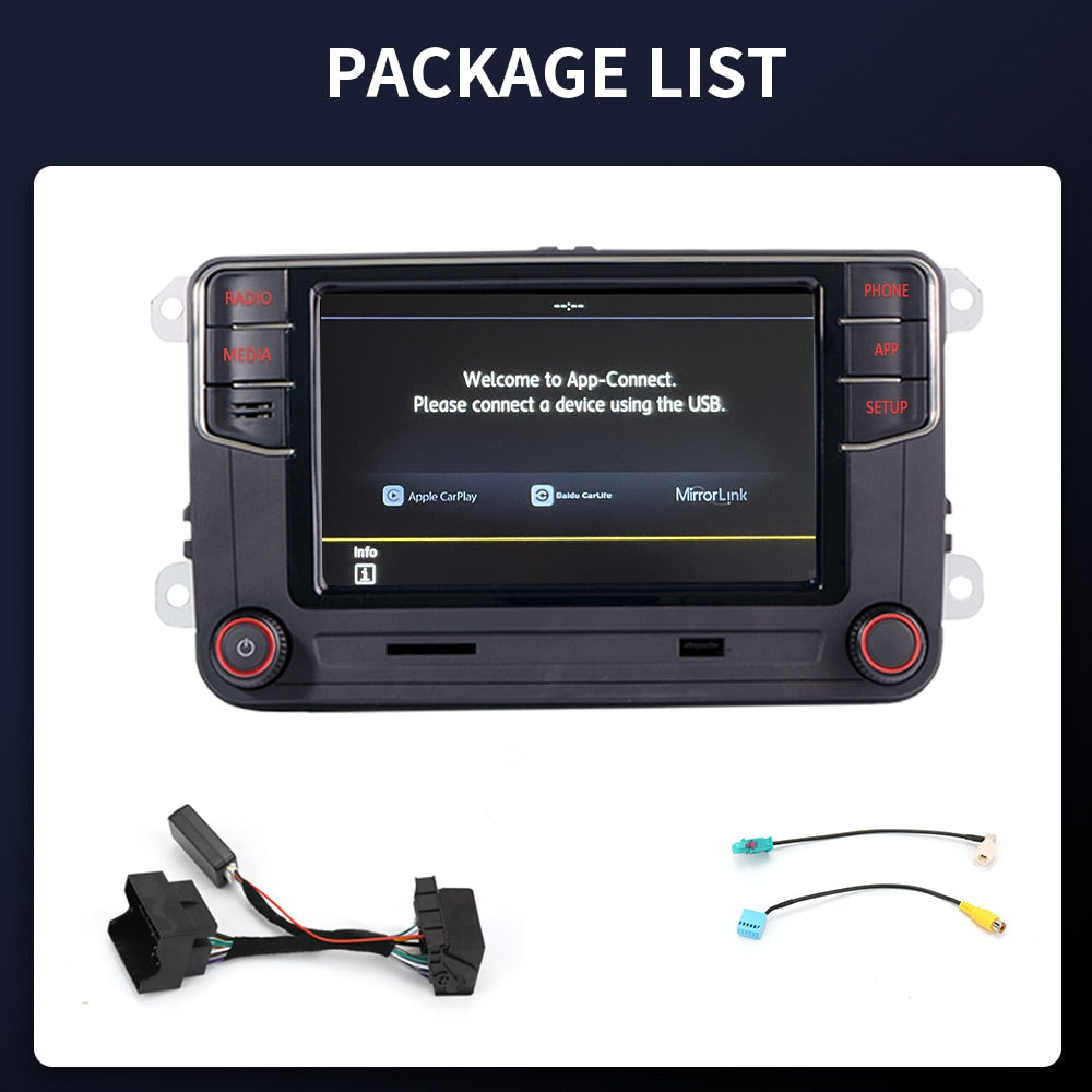 DS RCD360 Carplay Autoradio MIB Headunit für VW, PQ nach 2010 Golf 5, 6 Passat B6, B7, Polo Jetta, MK5, 6 Eos, Bettle Stereo 17G035280