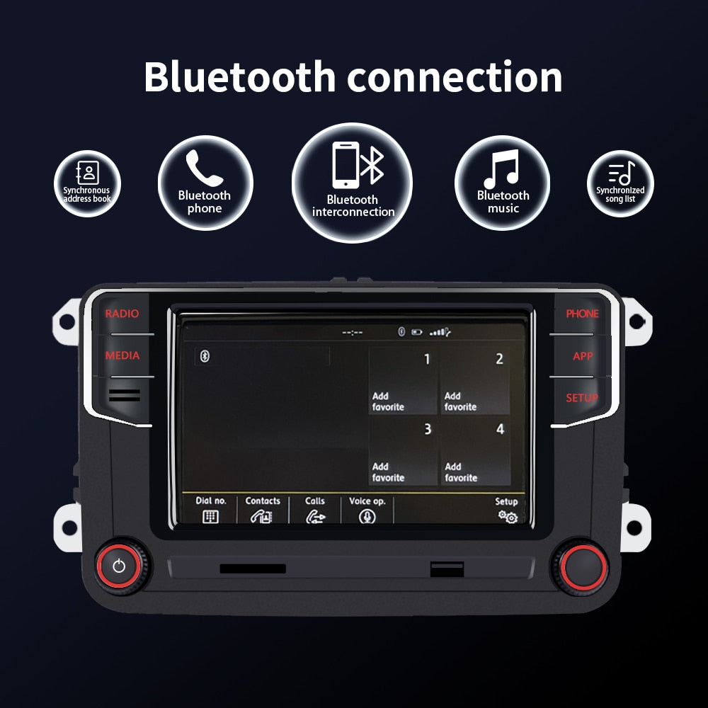 DS RCD360 Carplay Autoradio MIB Headunit für VW, PQ nach 2010 Golf 5, 6 Passat B6, B7, Polo Jetta, MK5, 6 Eos, Bettle Stereo 17G035280