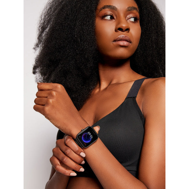 GPS Smartwatch Amazfit Bip U Pro Farbbildschirm 31g, bis zu 5 ATM Wasserdichtheit 60+ Sportmodus, Smartwatch für Android