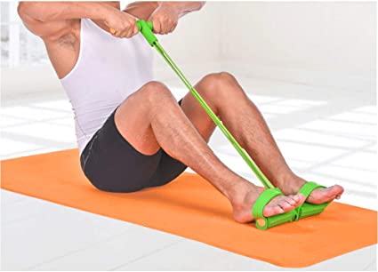 Fitness-Gummi-Widerstandsbänder, Latex-Pedal-Übungsgerät