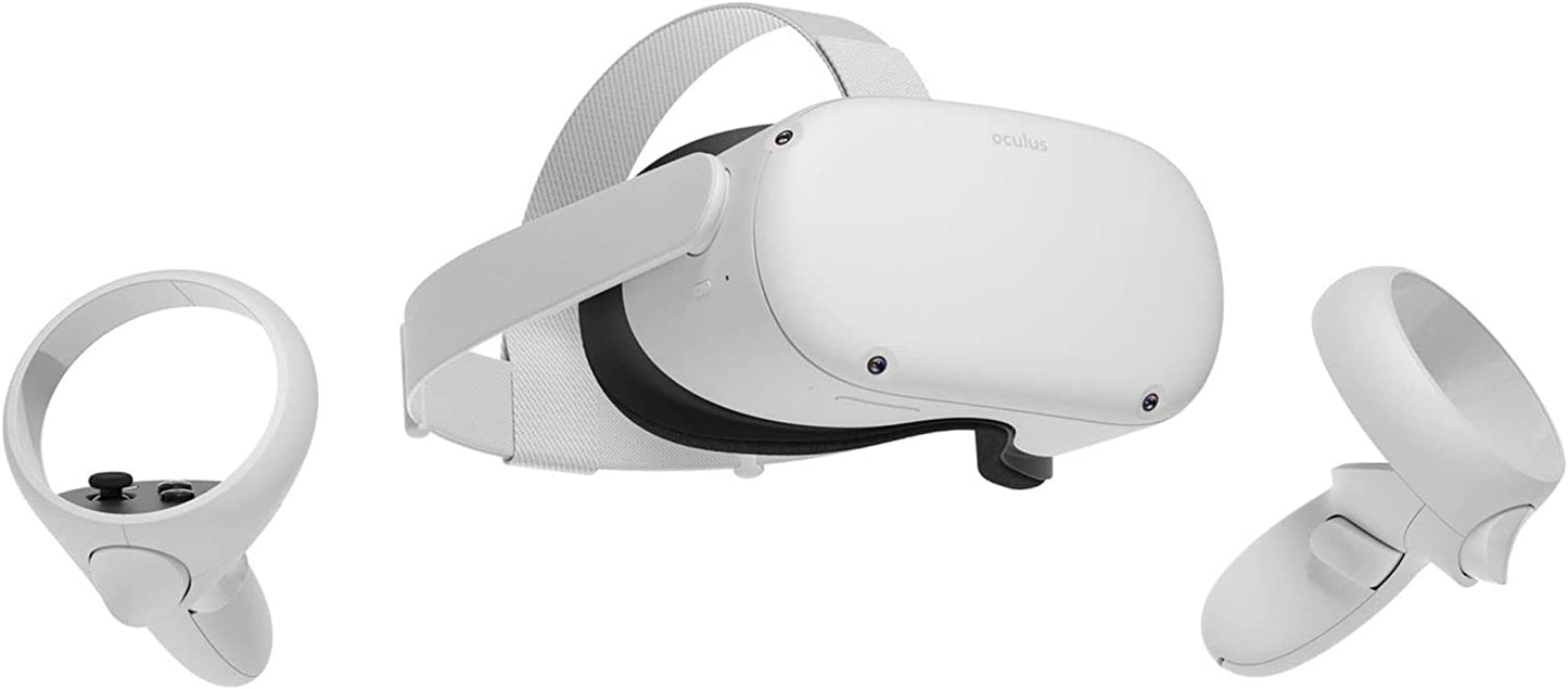 Meta/Oculus Quest 2 128 GB VR-Brille VR, Advanced All-In-One Virtual Reality Headset Display Panorama Somatosensory Game