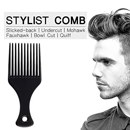 1 Stück breite Zähne Pinsel Pick Kamm, Gabel Haarbürste, Afro Kamm, Haar Pick Kamm