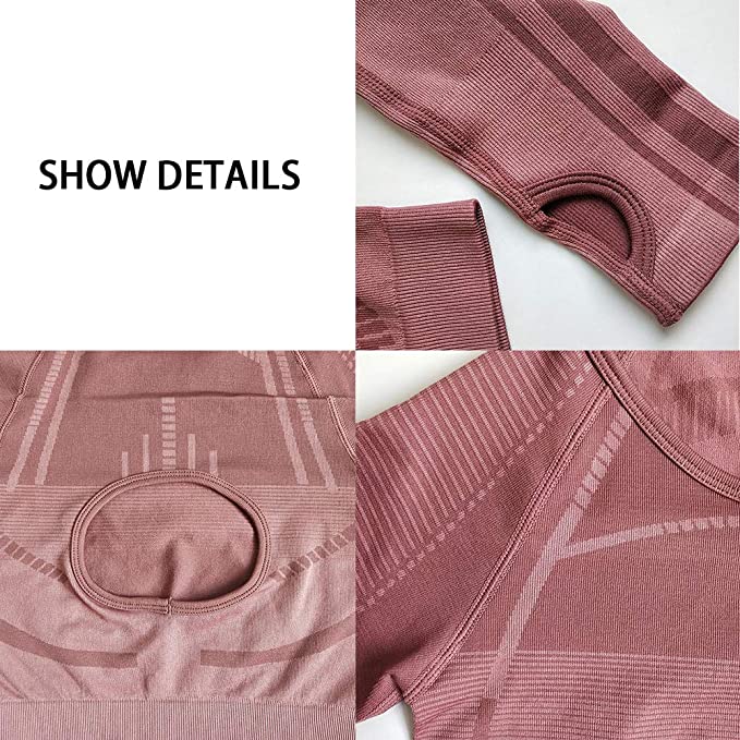 2-teiliges Set Langarm-Sport-Set für Damen
