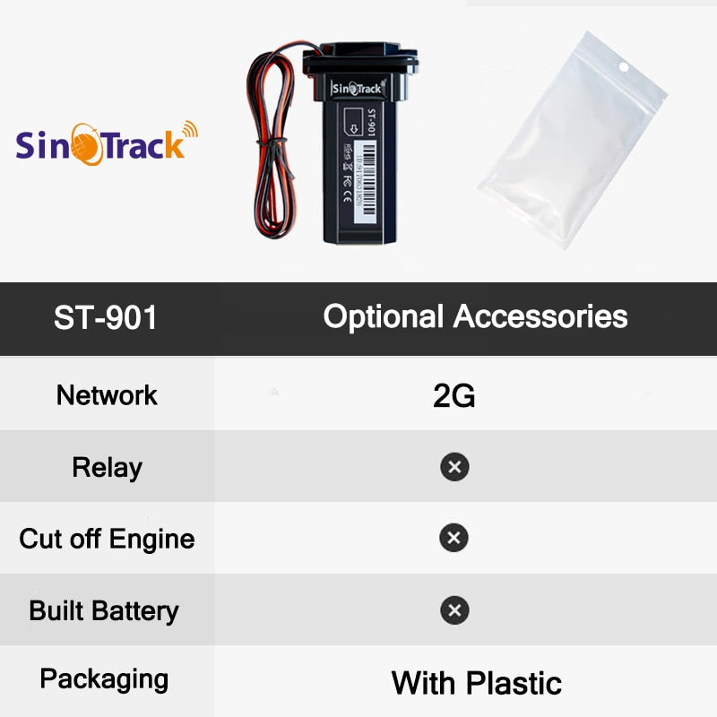 Mini-GPS-Tracker, wasserdicht, eingebaute Batterie, GSM, GPS-Tracker für Auto & Motorrad