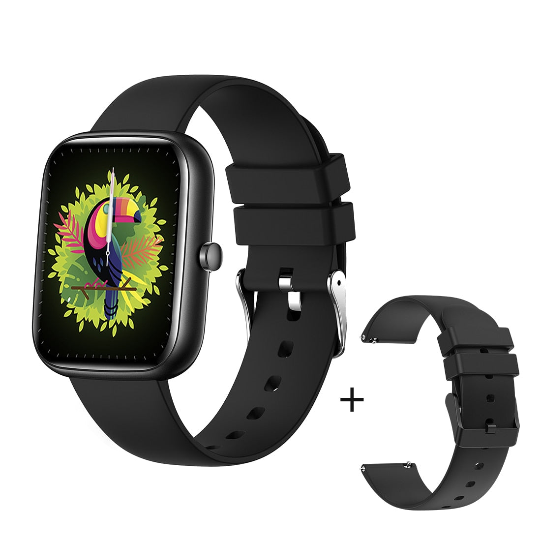 COLMI P8 BR 1,69 Zoll Smart Watch Männer Fitness Tracker IP67 Wasserdicht Bluetooth International Smartwatch für Android iOS Telefon