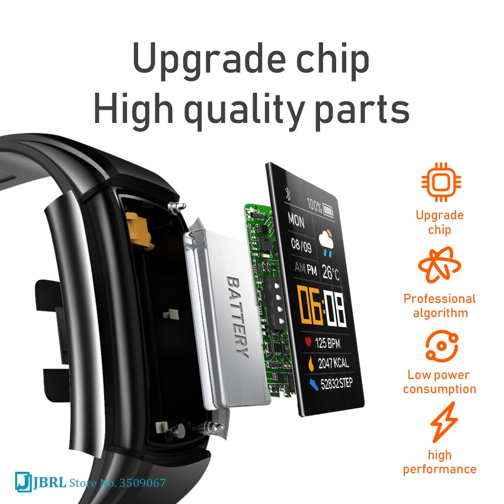 2021 Smart Watch Männer Frauen Sport Smartwatch Fitness Tracker Uhr für Android iOS Pulsmesser Elektronische Uhr Wasserdicht
