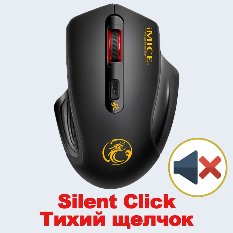 USB Wireless Mouse 2000 DPI USB 2.0 Empfänger Optische Computermaus 2,4 GHz Ergonomische Mäuse für Laptop PC Sound Silent Mouse