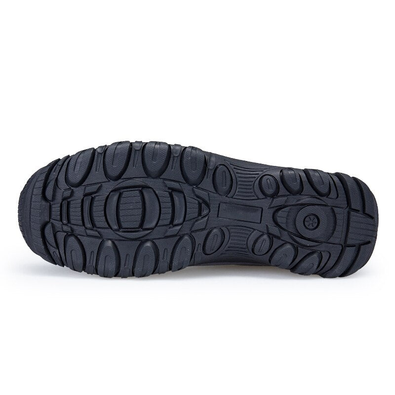Fashion Flock Herren Freizeitschuhe, Wildleder-Outdoor Schuhe Herren Winterschuhe plus Größe 46