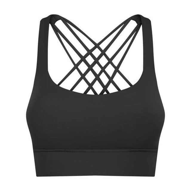 Sport-BHs für Damen, gekreuzte Rücken mit überkreuzten Trägern