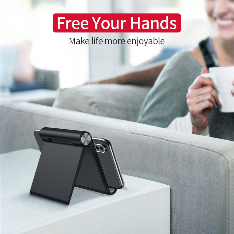 Telefonhalterständer Mobile Smartphone-Halterung, Tablet-Ständer für iPhone, Schreibtisch Handyhalterständer