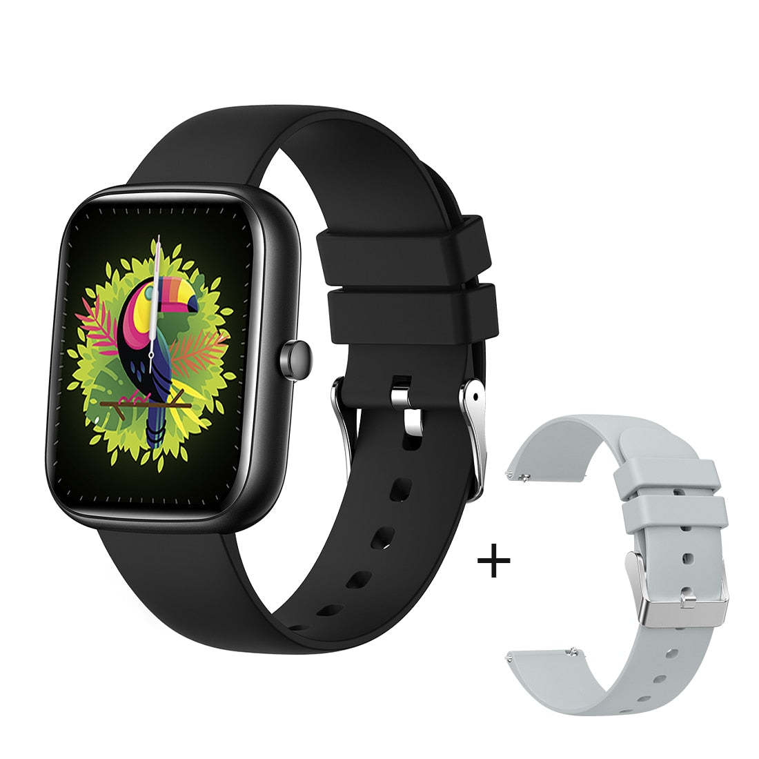 COLMI P8 BR 1,69 Zoll Smart Watch Männer Fitness Tracker IP67 Wasserdicht Bluetooth International Smartwatch für Android iOS Telefon