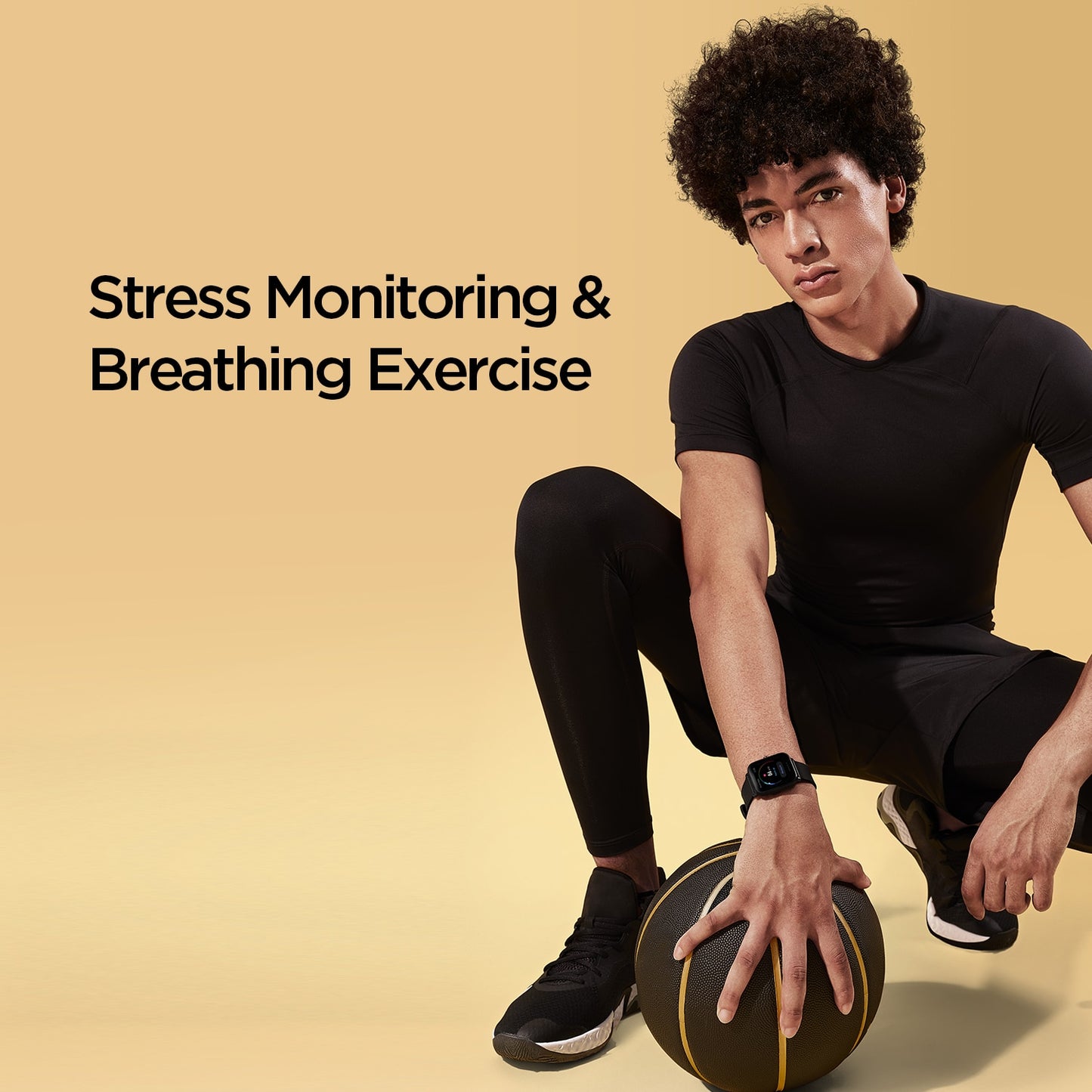 GPS Smartwatch Amazfit Bip U Pro Farbbildschirm 31g, bis zu 5 ATM Wasserdichtheit 60+ Sportmodus, Smartwatch für Android