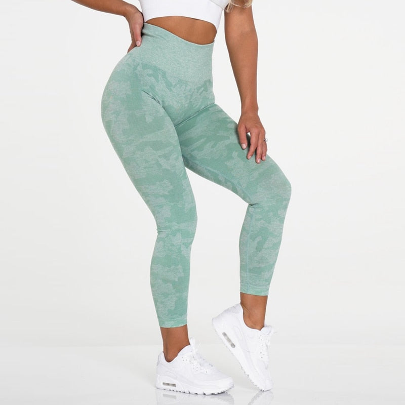 14 Farben nahtlose Leggings für Frauen, Damen Sportstrumpfhosen