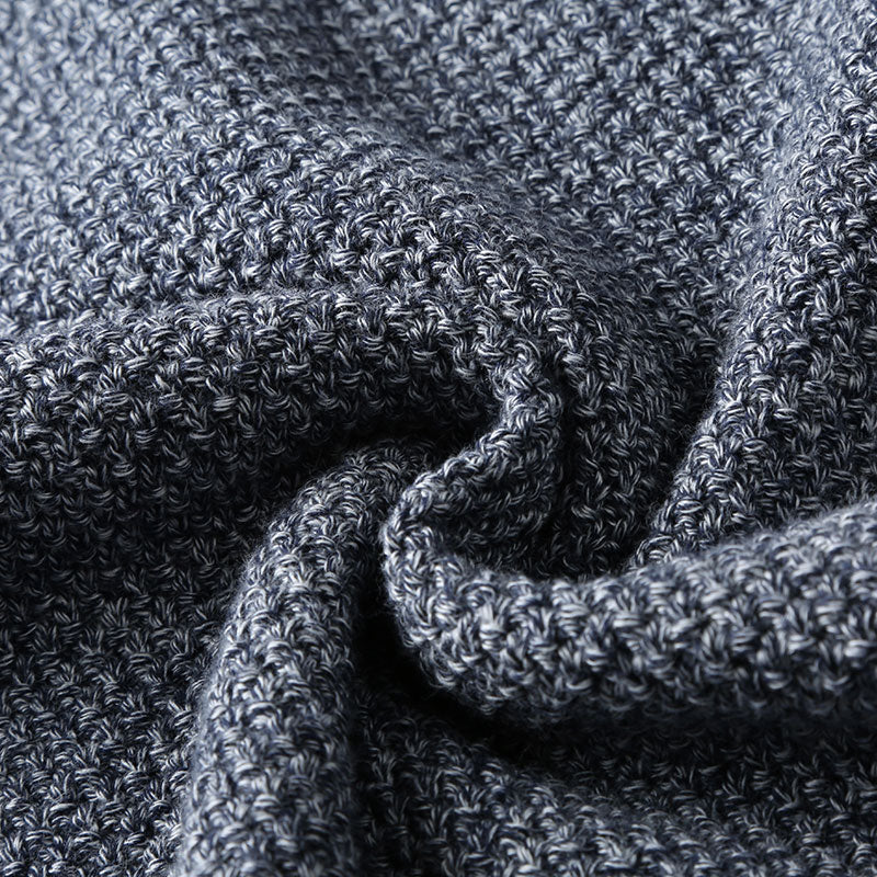 Kaschmir-Baumwollpullover Herren 2023, Herbst-Winter-Jersey-Strickpullover
