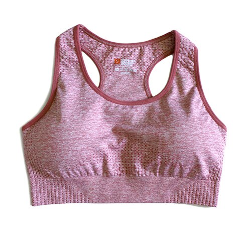 7 Farben Vital Nahtloser Sport-BH, atmungsaktiver Raceback Yoga-BH