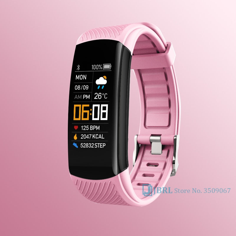 2021 Smart Watch Männer Frauen Sport Smartwatch Fitness Tracker Uhr für Android iOS Pulsmesser Elektronische Uhr Wasserdicht