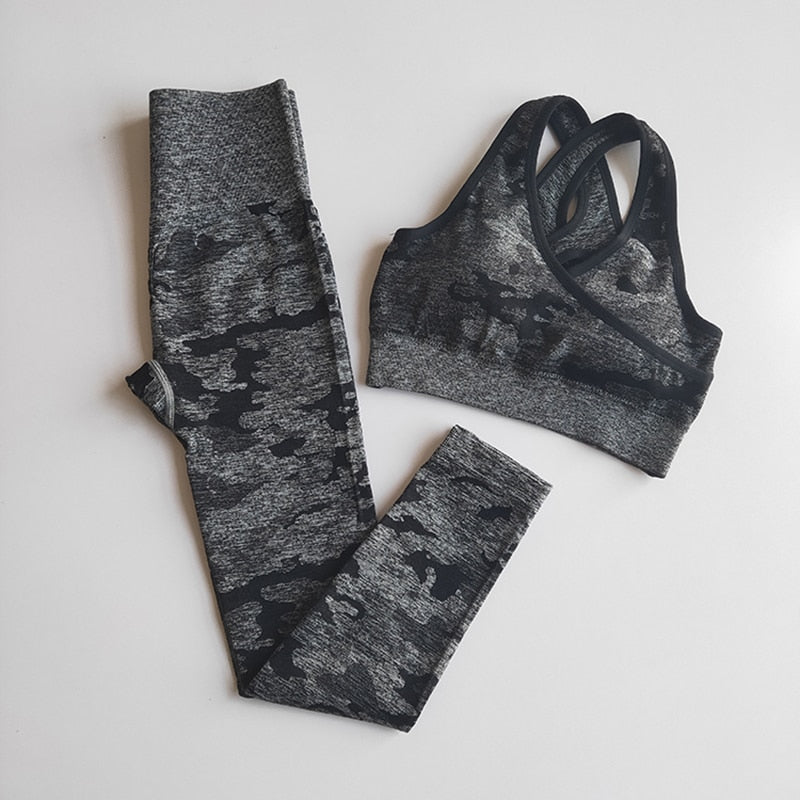 BH-Leggings-Set, Sportbekleidung Hohe Taille, Gym Leggings - Set für Frauen
