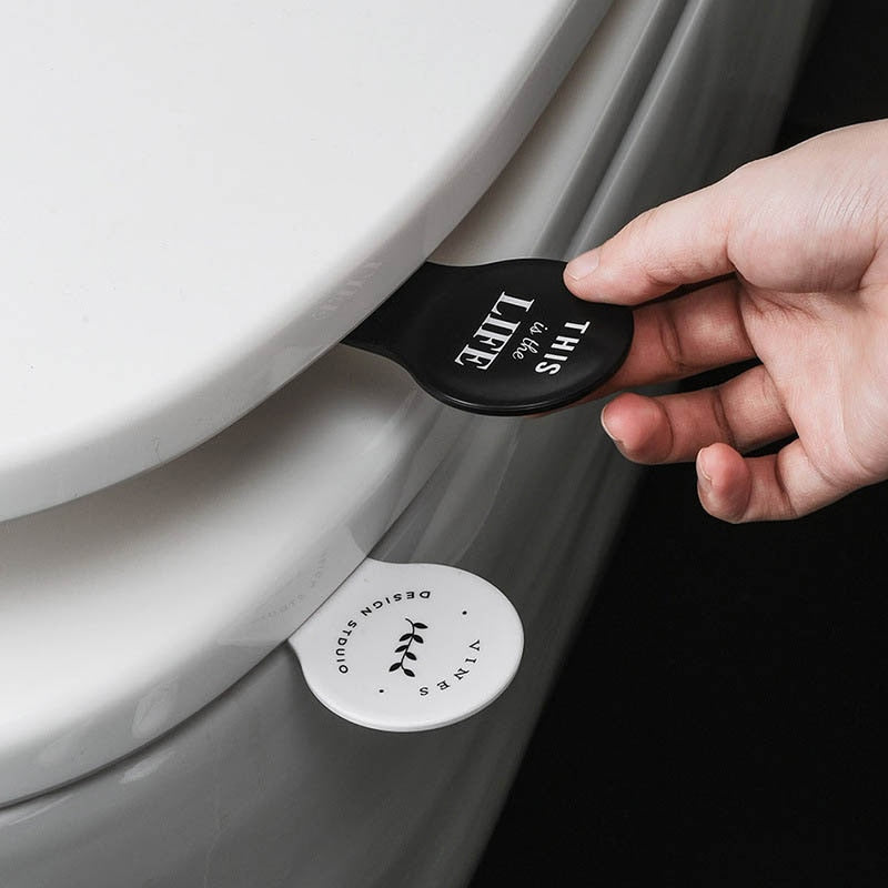 Tragbarer Toilettendeckelheber Nordischer Stil