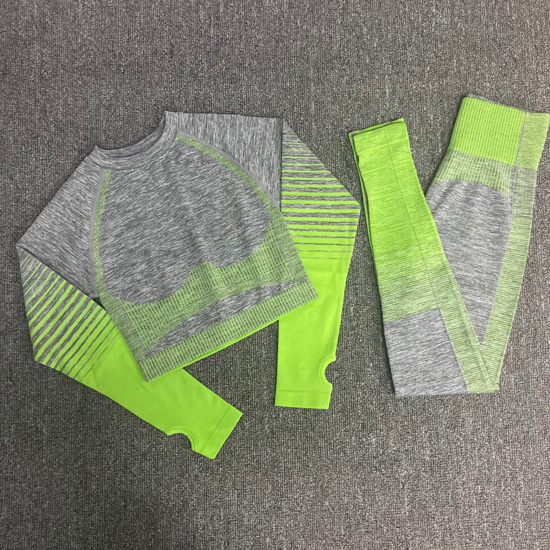 Damen Langarm Laufshirt atmungsaktiver Funktionsshirt , Yoga-Anzüge für Frauen