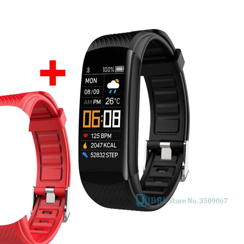 2021 Smart Watch Männer Frauen Sport Smartwatch Fitness Tracker Uhr für Android iOS Pulsmesser Elektronische Uhr Wasserdicht
