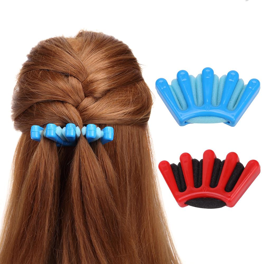 1 Stk Schwamm Haar Flechter Charming Französisch Stil