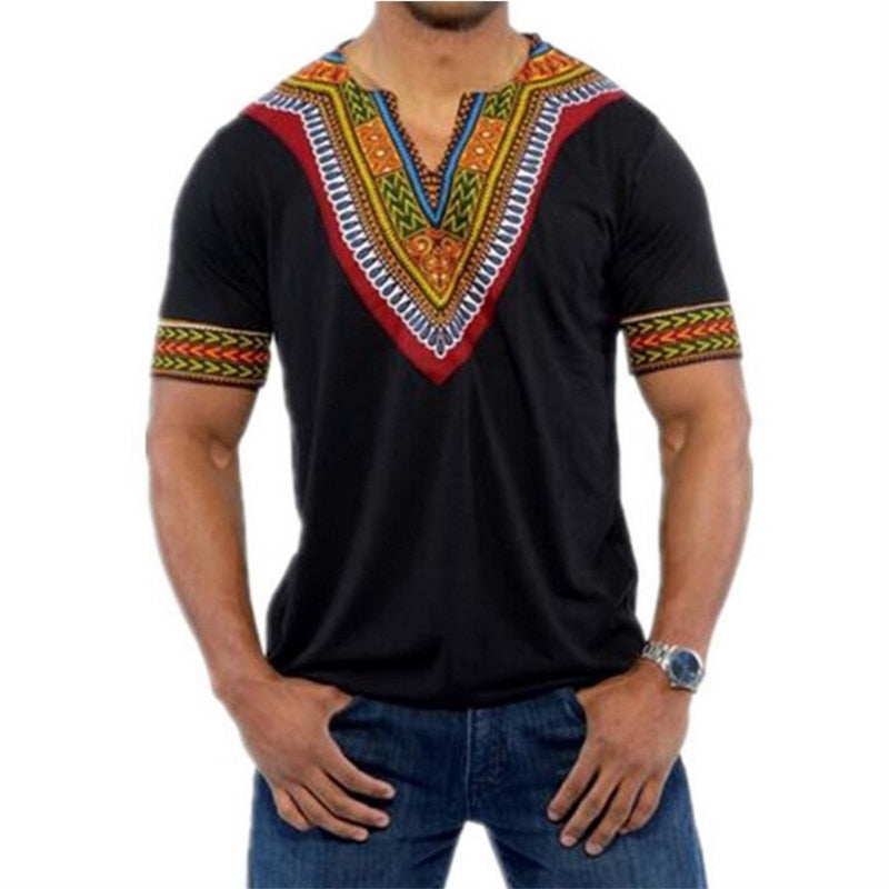 6Color 2023 Mode Sommer für Männer, Top Afrikanische Kleidung