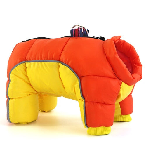 Winter-Haustier-Hundekleidung, super warme Jacke, dickerer Baumwollmantel, wasserdicht, kleine Hunde, Haustierkleidung für französische Bulldoggen-Welpen