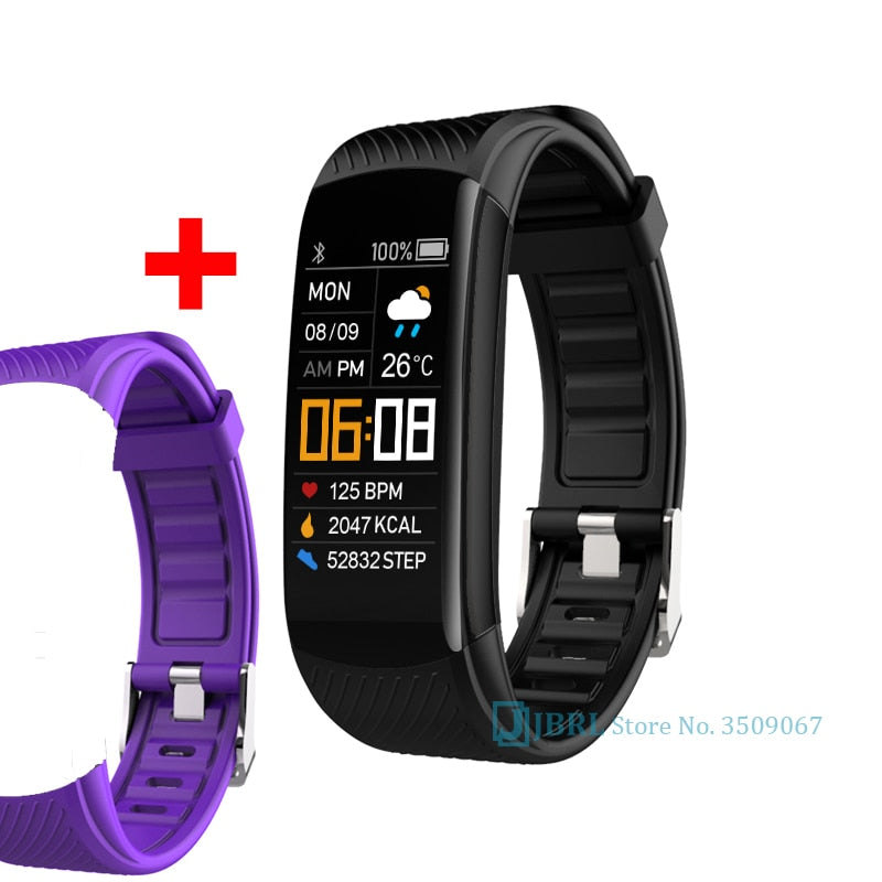 2021 Smart Watch Männer Frauen Sport Smartwatch Fitness Tracker Uhr für Android iOS Pulsmesser Elektronische Uhr Wasserdicht
