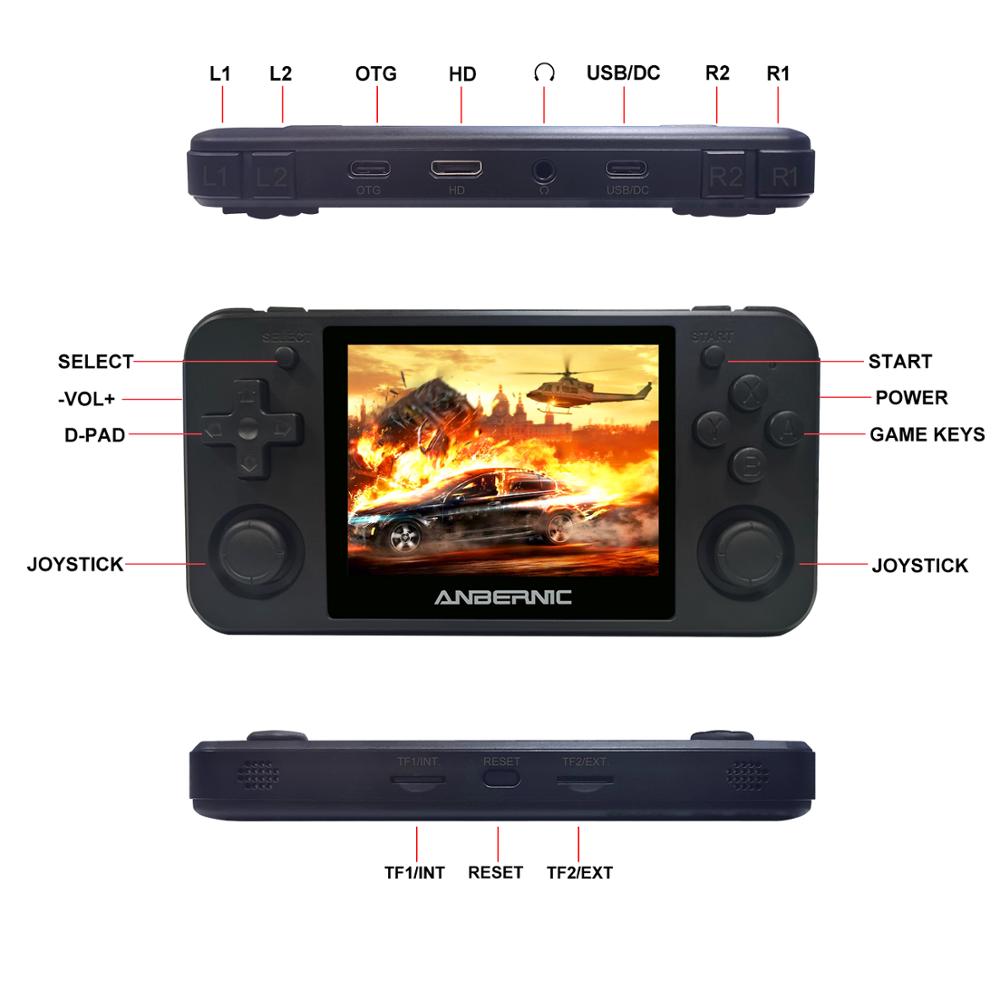 ANBERNIC RG350P Retro Spiel 64Bit Emulator Video Spielkonsolen