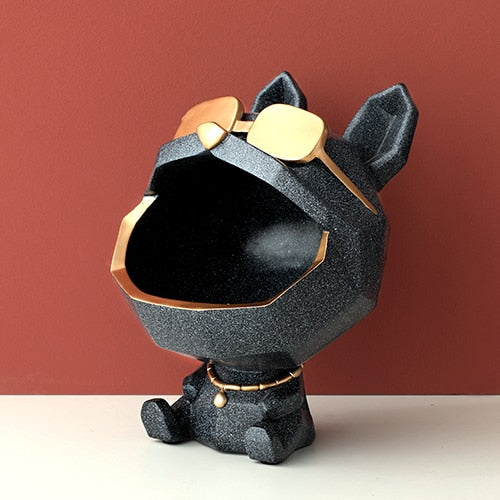 Coole Hundefigur Großmaul, Hund Aufbewahrungsbox Heimdekoration