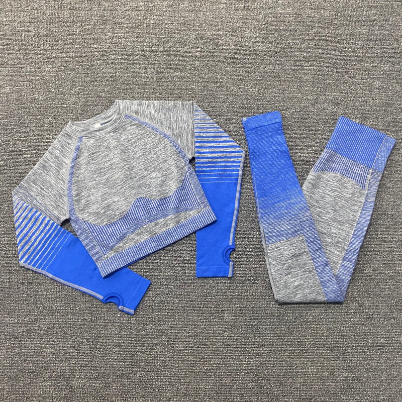 2/3/5 stücke Nahtlose Damen Sportbekleidung & Yoga-Set