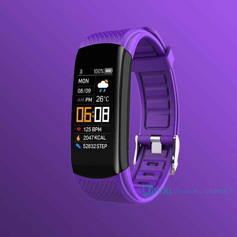 2021 Smart Watch Männer Frauen Sport Smartwatch Fitness Tracker Uhr für Android iOS Pulsmesser Elektronische Uhr Wasserdicht