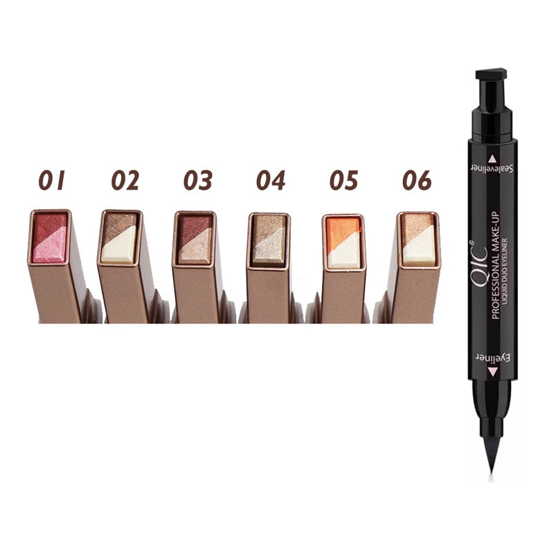 Double Color Glitter Lidschatten Make-up