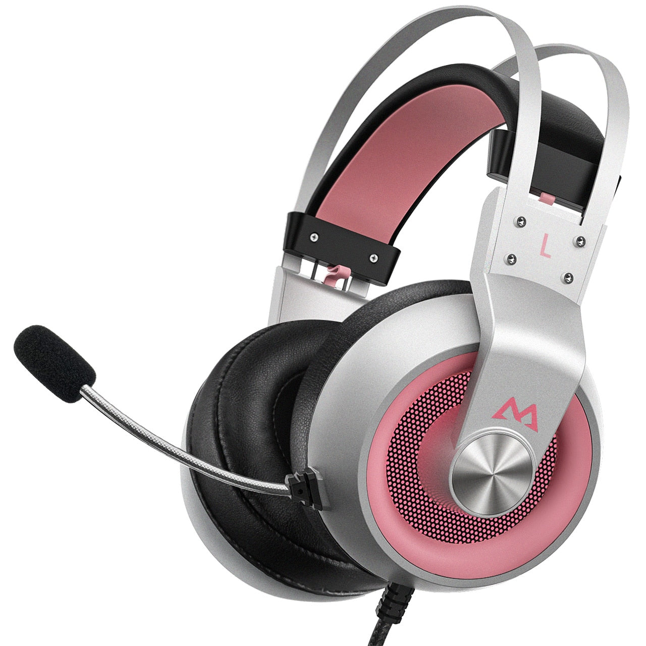 Mpow EG3 Pro Gaming-Kopfhörer für iPad PS4 PC Laptop Tablet-Telefone 3,5 mm Jax & amp; USB-Kabel unterstützt Lautstärke-/Mikrofonsteuerung 50-mm-Treiber