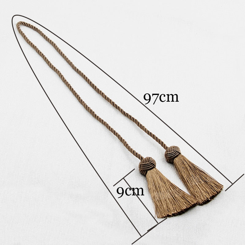 1 Stück Raffhalter Vorhang Clip Quasten Raffhalter für Vorhänge