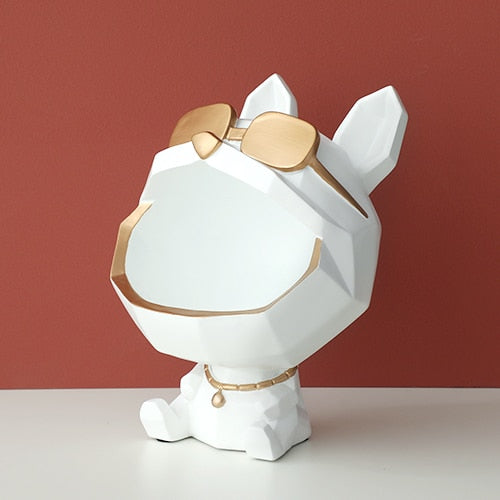 Coole Hundefigur Großmaul, Hund Aufbewahrungsbox Heimdekoration