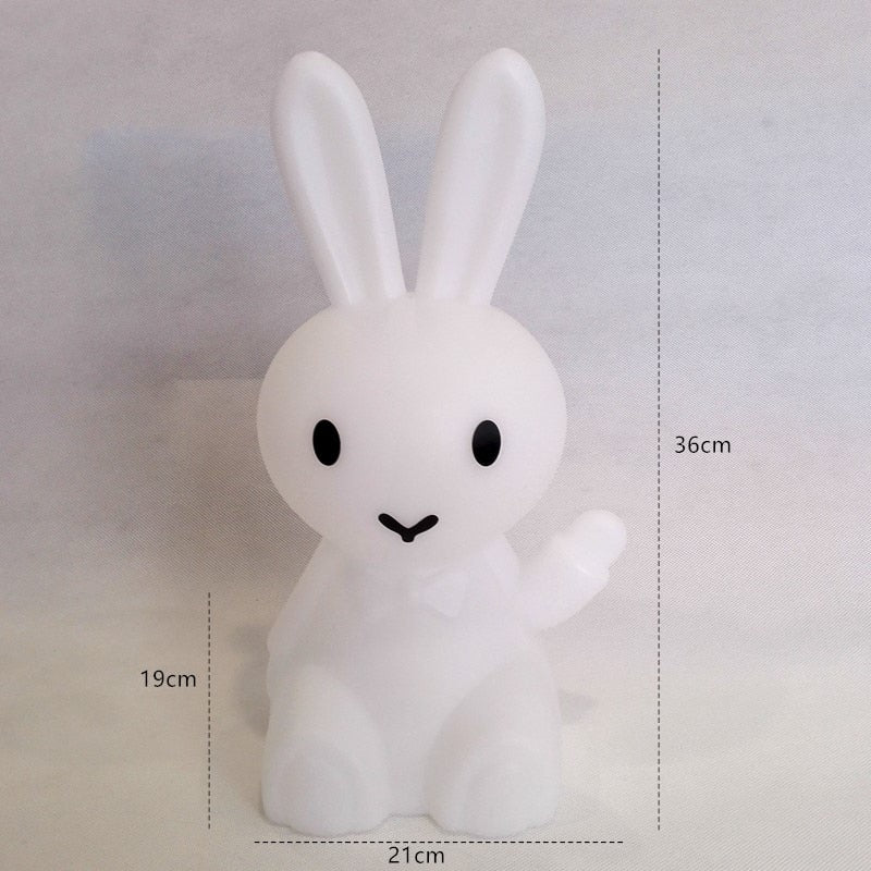 36 cm Cartoon Hase, Hase Kaninchen Lampe, Led Nachtlicht Für Kinder, Kinder Geschenk für Wohnzimmer