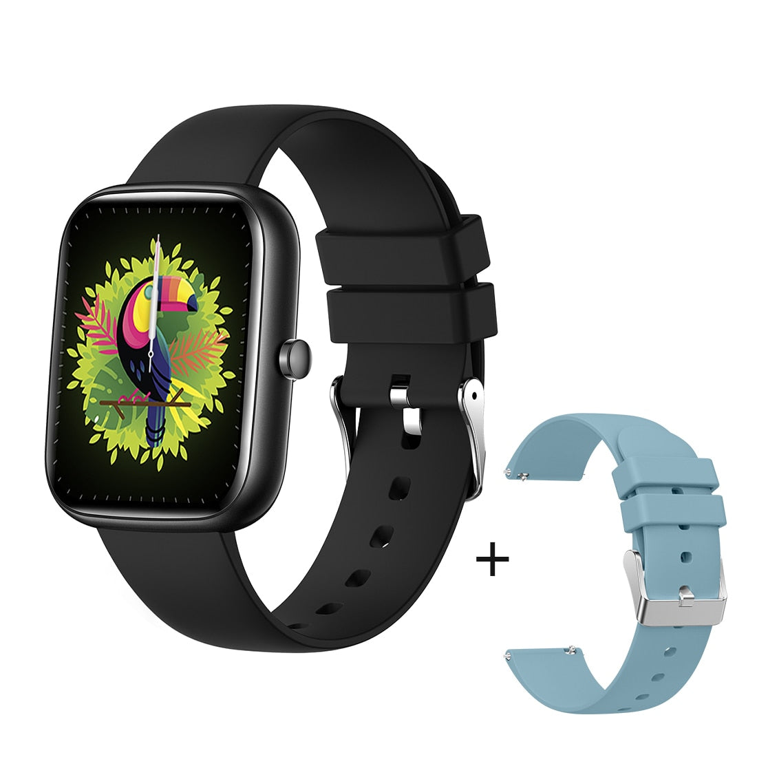 COLMI P8 BR 1,69 Zoll Smart Watch Männer Fitness Tracker IP67 Wasserdicht Bluetooth International Smartwatch für Android iOS Telefon