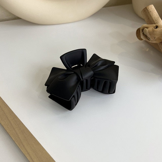 1pcs Koreanisch Kaffee Schwarz Großes Haar Krallen, Acryl Haarnadeln Barrette, Krabbe Haarspangen für Frauen & Mädchen
