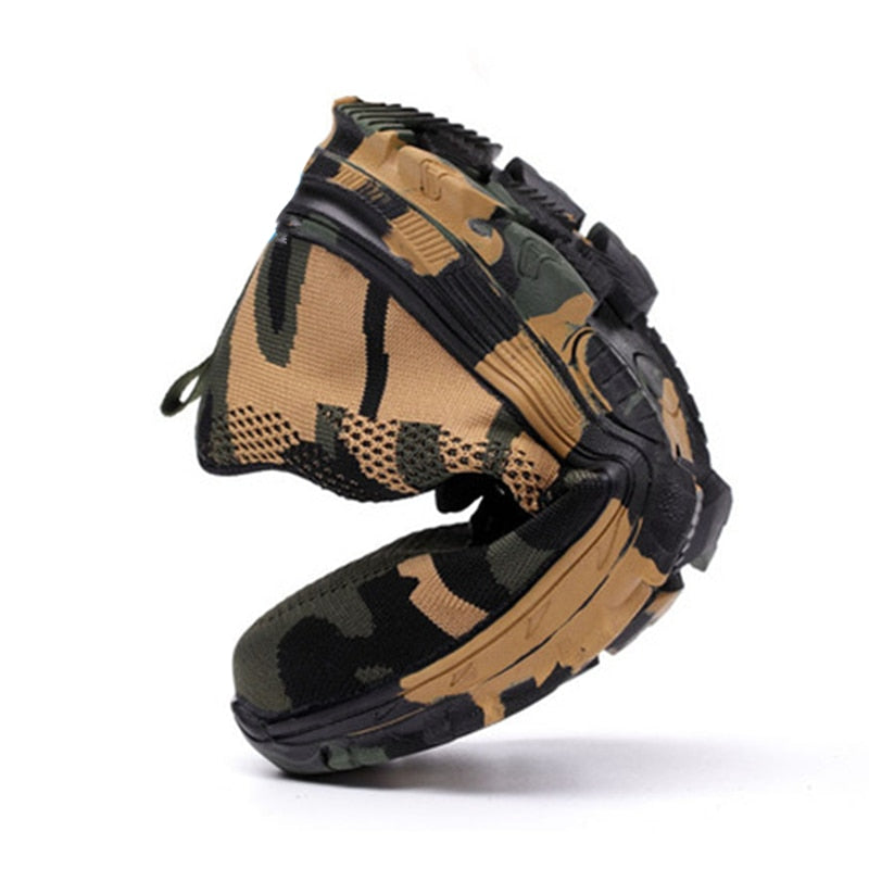 Anti-Smashing Pannensichere Sicherheitsschuhe, Herren & Damen Steel Toe Air Work Sneakers