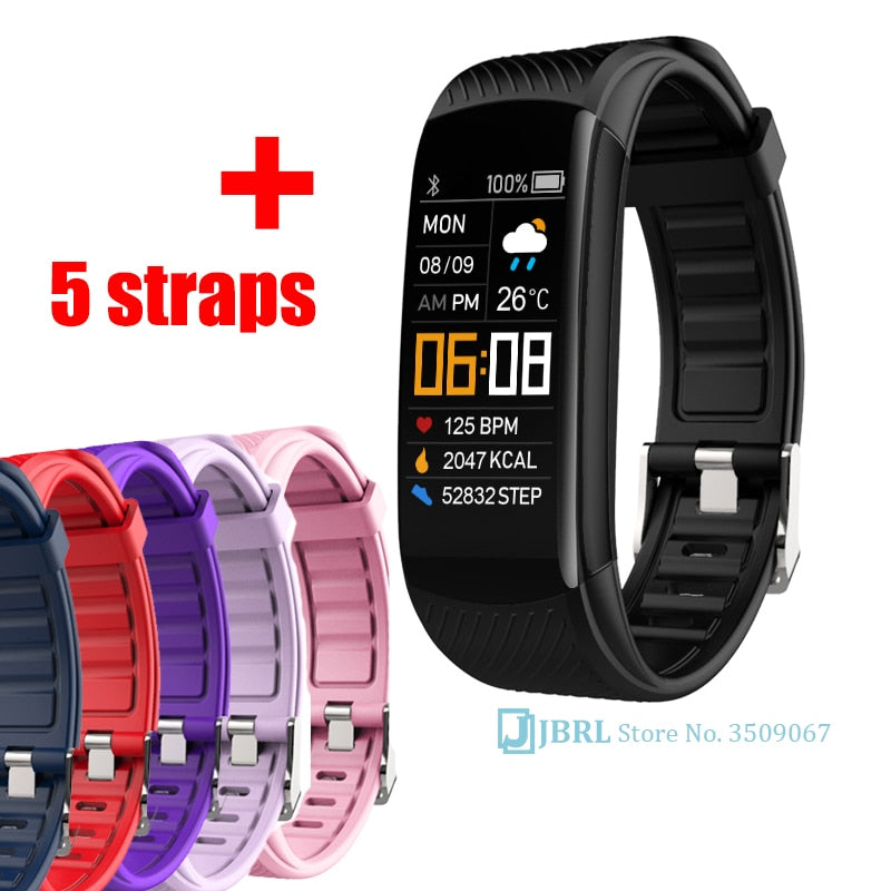 2021 Smart Watch Männer Frauen Sport Smartwatch Fitness Tracker Uhr für Android iOS Pulsmesser Elektronische Uhr Wasserdicht